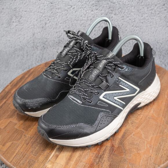 New Balance Unisex 410 V8 WT410LB8 Black Running Shoes Sneakers Size 8 B - Picture 3 of 9